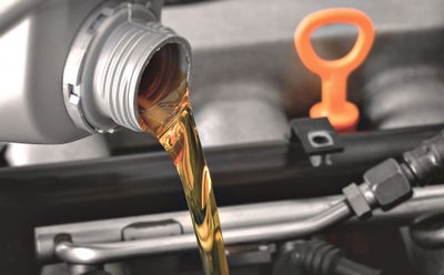 Oil and filter service